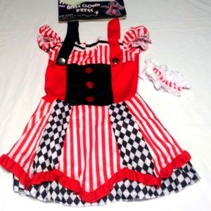 Ikali Halloween costume Clown Dress
